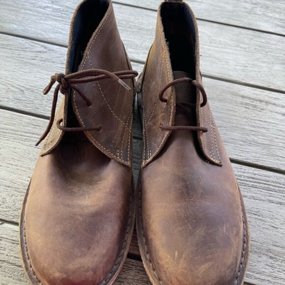Veldskoen Heritage Uhanbo Brown Leather Chukka Unisex Boots Size Mens 7 Womens 9 main image 5